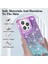 Apple iPhone14 Pro Max Cep Telefonu Kılıfı Slim-Fit Tpu+Pc Glitter Gradient ve Arka Kabuk-Doğru+Açık Mavi (Yurt Dışından) 3