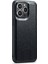 Apple iPhone13 Pro Case Glitter Pu Derisi Kaplamalı Pc+Tpu Damla Geçirmez Telefon Kapak Black (Yurt Dışından) 1