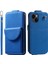 Apple iPhone14 Vaka Stand Kartı Tutucu Deri Telefon Kapağı Kayış Mavisi (Yurt Dışından) 1