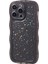Apple iPhone13 Pro Case Glitter Stars Için Jtw Serisi Tpu Wavy Edge-Black ile Telefon Kapağı (Yurt Dışından) 1