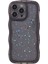 Apple iPhone13 Pro Case Glitter Stars Için Jtw Serisi Tpu Wavy Edge-Black ile Telefon Kapağı (Yurt Dışından) 3