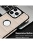 Apple iPhone13 Pro 6.1 Inç Cep Telefonu Kasası Logo Pencere Pu Deri+Tpu Arka Kapak (Yurt Dışından) 4
