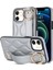 Apple iPhone12 Mini Case Wave Potu Pu+Tpu Kickstand Telefon Kapak Silver (Yurt Dışından) 1