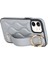 Apple iPhone12 Mini Case Wave Potu Pu+Tpu Kickstand Telefon Kapak Silver (Yurt Dışından) 2