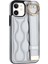 Apple iPhone12 Mini Case Wave Potu Pu+Tpu Kickstand Telefon Kapak Silver (Yurt Dışından) 3
