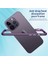 Apple iPhone14 Pro Case Hard Pc Slim Phone Tampon Kılıfı Pc Lens Film-Dark Purple (Yurt Dışından) 5