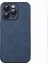 Apple iPhone14 Pro Kılıfları Için Kamera Koruma Pu Deri+Tpu Telefon Kapak-Dark Mavi (Yurt Dışından) 1
