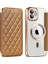 Apple iPhone11 Deri Kartı Tutucu Kılıfı Için Magsafe Rfıd ile Uyumlu Telefon Kapağı Lens Film-Brown (Yurt Dışından) 1