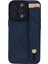 Apple iPhone13 Pro Case Kickstand Tasarım Için Morandi Stil Pu Deri Kaplı Tpu Kapak Mavisi (Yurt Dışından) 1