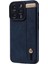 Apple iPhone13 Pro Case Kickstand Tasarım Için Morandi Stil Pu Deri Kaplı Tpu Kapak Mavisi (Yurt Dışından) 2
