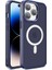 Apple iPhone15 Pro Max Telefon Kılıfı Için Cilt Touch Tpu+Pc Kapağı Magsafe-Navy Mavi ile Uyumlu (Yurt Dışından) 1