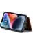 Apple iPhone14 Plus Case Rfıd Engelleme Pu+Tpu Cep Telefonu Kapak-Kahverengi (Yurt Dışından) 4