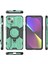 Apple iPhone14 Pc+Tpu Telefon Kasası Yüzüğü Kickstand Koruyucu Kapak Yeşili (Yurt Dışından) 5