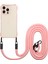 Apple iPhone14 Pro Max Case Için Esnek Tpu Cep Telefon Kapağı Asılı Ip-Pembe (Yurt Dışından) 1