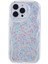 Apple iPhone14 Pro Max Case Epoxy Tpu Kapağı Için Jtw Serisi Parlak Pullu-White-White (Yurt Dışından) 2