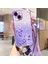 Apple iPhone13 Mini 5.4 Inç Damla Kanıtı Tpu Telefon Kapağı Çiçek Tasarımı Glitter Rhinestone Dekor Telefon Kılıfı (Yurt Dışından) 1