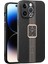 Apple iPhone14 Pro Elektrokaplama Kılıfı Pu+Tpu+Akrilik Şok Geçirmez Telefon Koruyucu-Black (Yurt Dışından) 1