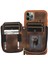 Apple iPhone11 Pro Cep Telefonu Kılıfı Damla Kanıtı Pu Deri+Tpu Kickstand Cover-Brown (Yurt Dışından) 2