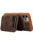 Apple iPhone11 Pro Cep Telefonu Kılıfı Damla Kanıtı Pu Deri+Tpu Kickstand Cover-Brown (Yurt Dışından) 4
