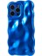 Apple iPhone13 Pro Tpu Kasası Için Wavy Edge Macaron Renkli Cep Telefonu Kapak-Klein Blue (Yurt Dışından) 1