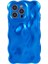 Apple iPhone13 Pro Tpu Kasası Için Wavy Edge Macaron Renkli Cep Telefonu Kapak-Klein Blue (Yurt Dışından) 3