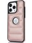 Apple iPhone14 Pro Max Pu Deri+Tpu Logo Window-Rose Altın ile Iyi Korunmuş Cep Telefon Kılıfı (Yurt Dışından) 2
