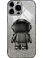 Apple iPhone13 Pro Case Glitter Powder Elektraplatma Astronot Kickstand Pc+Tpu Telefon Kapak Black (Yurt Dışından) 1