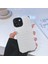 Apple iPhone13 Vaka Slim Fit Timsah Doku Pu Deri+Tpu Telefon Kapak-Beyaz (Yurt Dışından) 5