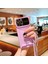 Apple iPhone12 Pro Max Için 6.7 Inç Kart Sahibi Pc+Tpu Kılıf Ring Long Strap-Purple ile Telefon Kapağı (Yurt Dışından) 2