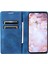 Apple iPhone12 Pro Max Case Pu Pu Deri Manyetik Baskalı Stand Telefon Kapak Mavisi (Yurt Dışından) 2