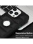 Apple iPhone13 Pro 6.1 Inç Cep Telefonu Kasası Logo Pencere Pu Deri+Tpu Arka Kapak-Siyah (Yurt Dışından) 4