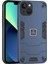 Apple iPhone13 Sabit Pc Geri Sırt Yumuşak Tpu Tampon Koruyucu Telefon Kapak Navy Blue (Yurt Dışından) 1