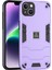 Apple iPhone14 Plus Telefon Kasası Koruyucu Sağlam Pc+Tpu Arka Kapak-Mor (Yurt Dışından) 1