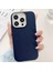 Apple iPhone14 Pro Max Magnetic Case Için Magsafe Deri Kaplamalı Tpu Akıllı Telefon Kapak Navy Blue (Yurt Dışından) 2