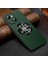 Apple iPhone 13 Için Telefon Kapağı 6.1 Inç Güz Geçirmez Cowhide Doku Pu Deri Kaplamalı Tpu Kılıfı Magsafe-Green ile Uyumlu (Yurt Dışından) 2