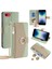 Apple iPhone 7/8 Case Metal Ring Zipper Cep Crossbody Telefon Kapak Yeşili (Yurt Dışından) 1