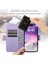 Apple iPhone 12 Pro Max Için 6.7 Inçlik Kasa Manyetik Kapalı Deri Telefon Kabuğu Magsafe-Purple ile Uyumlu (Yurt Dışından) 5