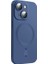 Apple iPhone 14 Case Için Tpu 0.26MM Yüksekliğinde Alüminyum-Silikon Cam Film-Dark Mavi ile Manyetik Telefon Kapağı (Yurt Dışından) 3