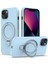 Apple iPhone 14 Plus Kickstand Case Pc+Silikon Telefon Kapağı Magsafe-Sky Blue ile Uyumlu (Yurt Dışından) 1