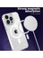 Magsafe-Grey ile Uyumlu Apple iPhone 13 Pro Pc+Tpu Şeffaf Kılıf Için Manyetik Telefon Kapağı (Yurt Dışından) 2
