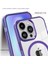 Magsafe-Grey ile Uyumlu Apple iPhone 13 Pro Pc+Tpu Şeffaf Kılıf Için Manyetik Telefon Kapağı (Yurt Dışından) 5