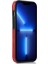 Apple iPhone 13 Pro Max Için 6.7 Inç Kasa Pu Deri Deriye Damlı Damla Dayanıklı Telefon Geri Kapak Kırmızısı (Yurt Dışından) 2