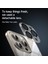 Titanyum Serisi Apple iPhone 14 Pro Max Clear Case Elektraplatma Tpu+Pc Telefon Kılıfı Lens Film Grey (Yurt Dışından) 4