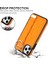 Apple iPhone 11 Pro Max Için Vaka Dalga Deseni Bileklik Kickstand Pu+Tpu Telefon Kapak-Orange (Yurt Dışından) 4