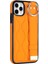 Apple iPhone 11 Pro Max Için Vaka Dalga Deseni Bileklik Kickstand Pu+Tpu Telefon Kapak-Orange (Yurt Dışından) 5