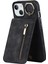 Pu+Tpu Apple iPhone 13 Mini Yüzük Kickstand Rfıd Engelleme Cep Telefonu Kılıfı Black (Yurt Dışından) 1