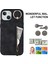Pu+Tpu Apple iPhone 13 Mini Yüzük Kickstand Rfıd Engelleme Cep Telefonu Kılıfı Black (Yurt Dışından) 4