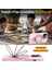 İPhone 14 Pro Max Kickstand Case PC+Silikon Kapağı Magsafe-Grey Pink ile Uyumlu (Yurt Dışından) 5