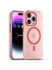Apple iPhone 14 Pro Havori Mat Telefon Kılıfı Tpu+Pc Kıç Karşıtı Kapak Kırmızısı (Yurt Dışından) 1
