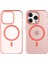 Apple iPhone 14 Pro Havori Mat Telefon Kılıfı Tpu+Pc Kıç Karşıtı Kapak Kırmızısı (Yurt Dışından) 2